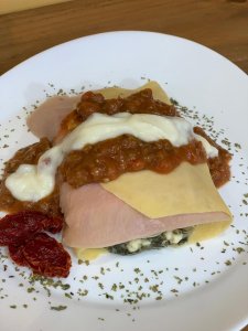 Porcion Lasagna